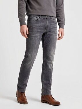 Gardeur Business Hero Modern-Fit Mens Bradley Trousers Charcoal Gray